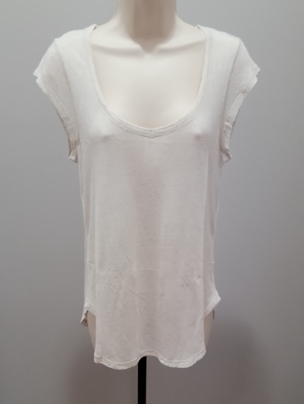 Free People Beach Linen Blend T-Shirt